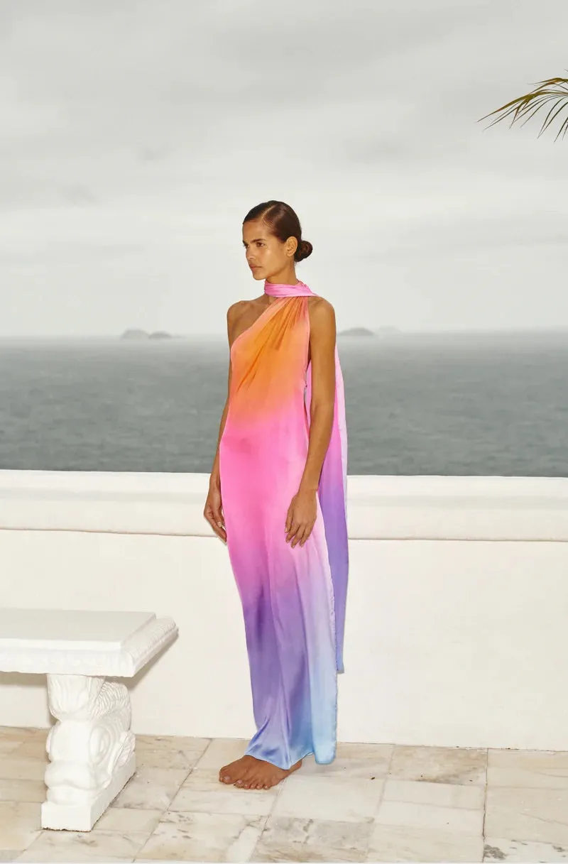 Vibrant Fiesta Ari Dress by Baobab - Bold Floral Design