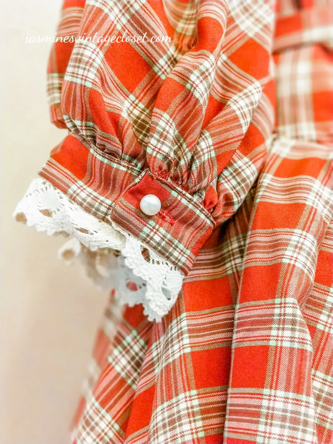 Victorian Tartan Doll Dress